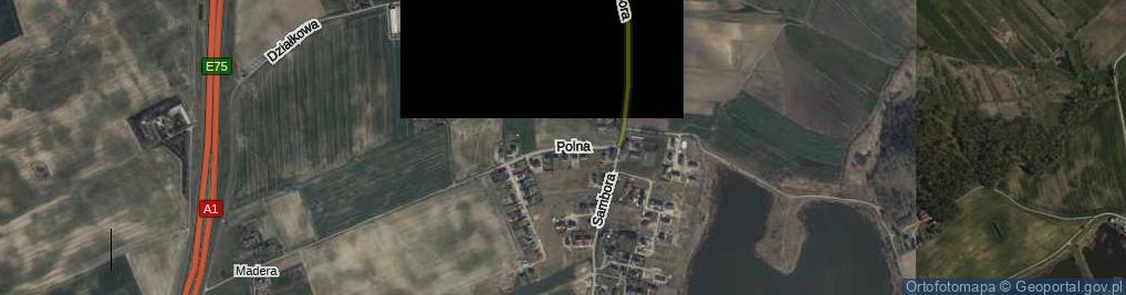 Zdjęcie satelitarne Polna ul.
